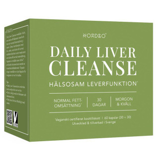 Nordbo Daily Liver Cleanse 60 kapslí