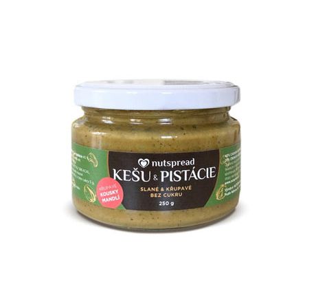 Nutspread Kešu a pistácie crunchy 250 g