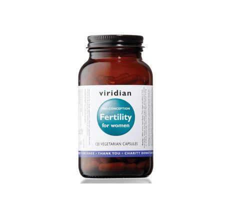 VIRIDIAN nutrition Fertility for Women 120 kapslí