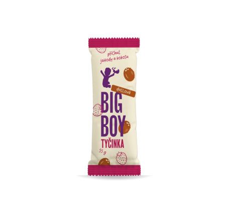 BigBoy Big Boy Tyčinka Jahodová s ořechy 60 g