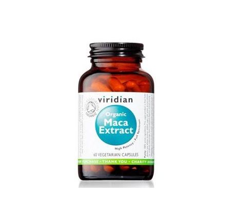 VIRIDIAN nutrition Organic Maca Extract 60 kapslí