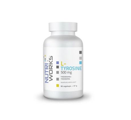 NutriWorks L-Tyrosine 500mg 90 kapslí