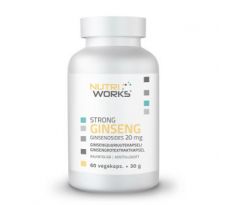 NutriWorks Strong Ginseng 60 kapslí