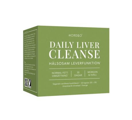 Nordbo Daily Liver Cleanse 60 kapslí