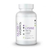 NutriWorks L-Lysine 700 mg 90 kapslí