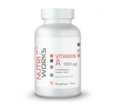 NutriWorks Vitamin A 1000µg 90 kapslí