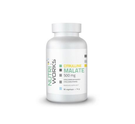 NutriWorks Citrulline Malate 500mg 90 kapslí