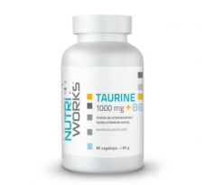 NutriWorks Taurine 1000 mg + B6  90 kapslí