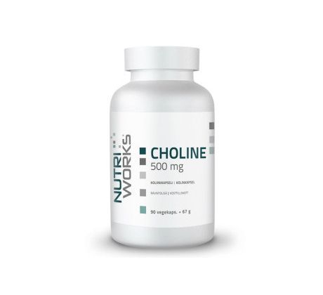 NutriWorks Choline 500 mg  90 kapslí