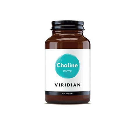 VIRIDIAN nutrition Choline 300 mg  60 kapslí