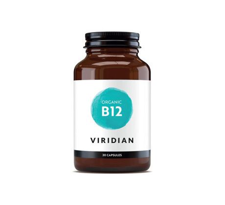 VIRIDIAN nutrition Organic B12 100µg 30 kapslí