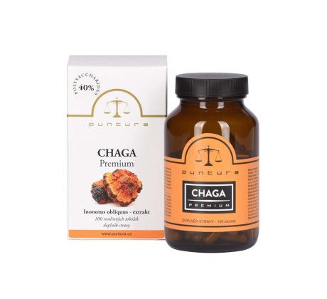 Puntura Chaga Premium  100 kapslí